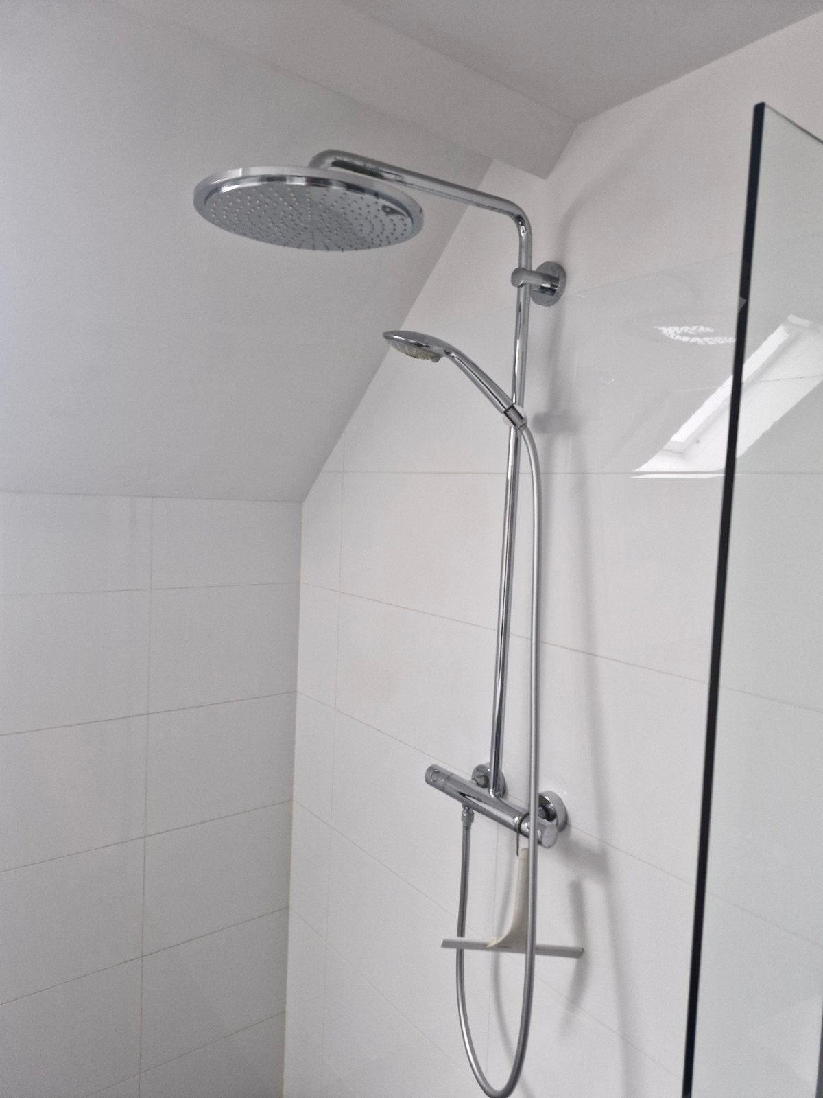 Grohe doucheset met thermostaatkraan en regendouche, Ophalen of Verzenden, Douche