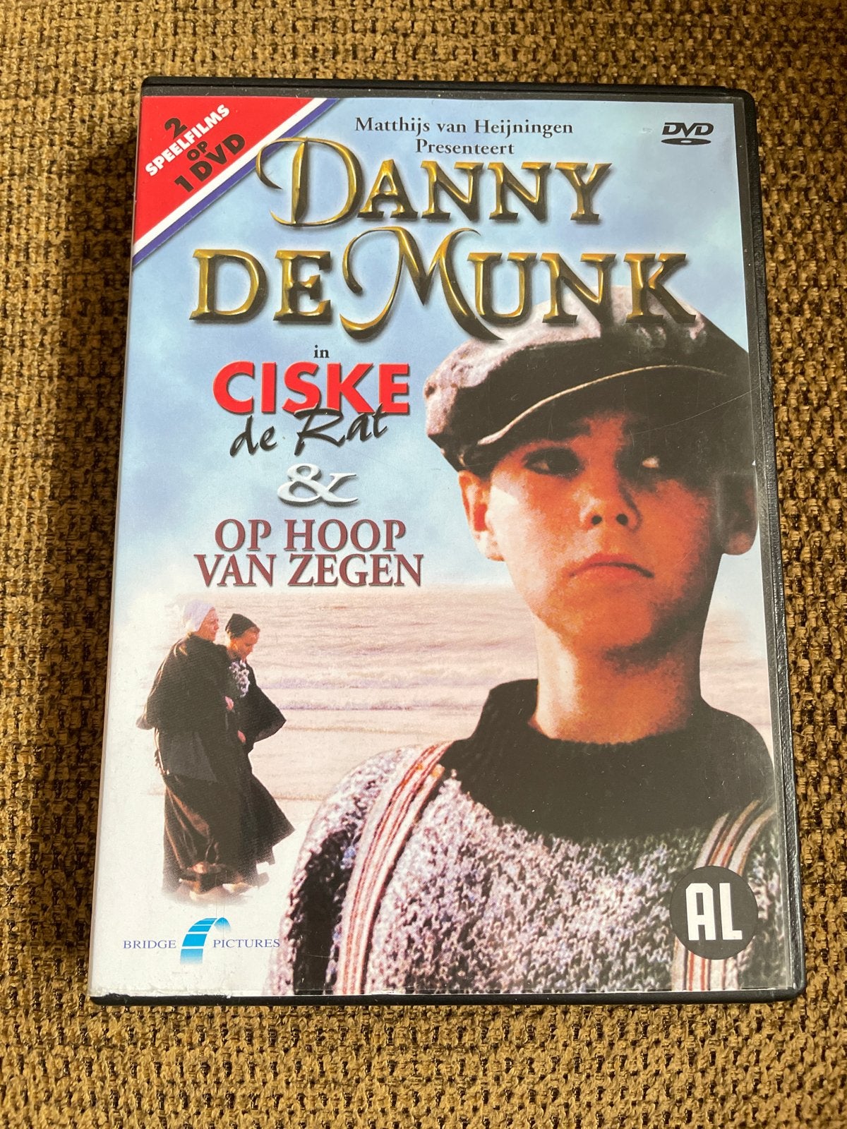 Danny de Munk - Ciske de Rat & Op Hoop van Zegen (DVD), Waargebeurd drama, Alle leeftijden, Zo goed als nieuw, Inclusief doosje