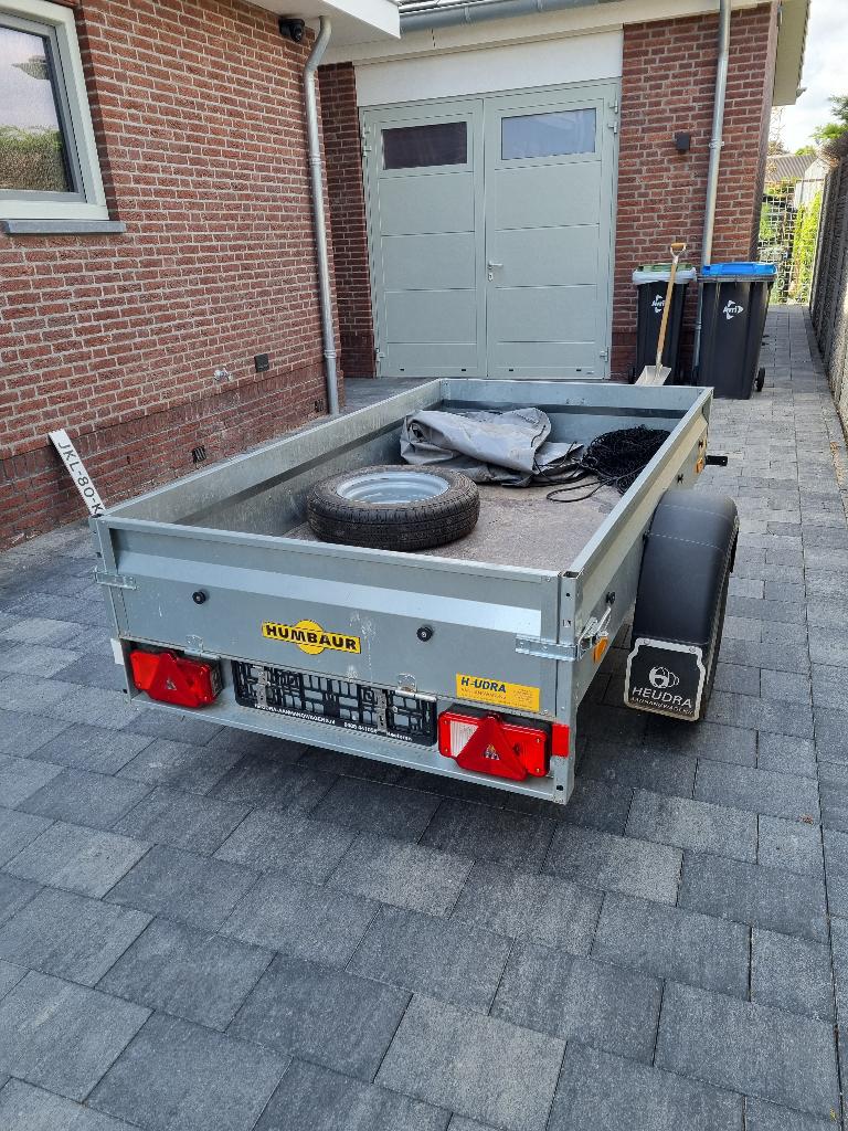 Auto aanhangwagen merk Heudra bak 205 x 110, Auto diversen, Aanhangwagen-onderdelen, Ophalen, Gebruikt