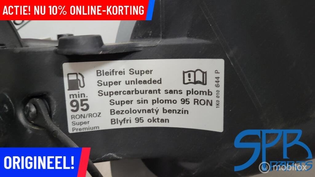 Tankklep LA7W Golf 7 VII 5G0809857B TANKDOP TANK KLEP DEKSEL, Auto-onderdelen, Gebruikt, Volkswagen, Ophalen of Verzenden, Volkswagen