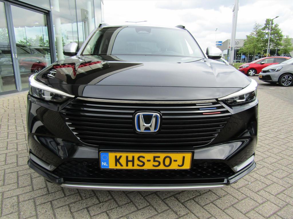 Honda HR-V 1.5 i-MMD 131pk CVT Advance Style, Auto's, Honda, Automaat, Leder en Stof, Zwart, Bedrijf