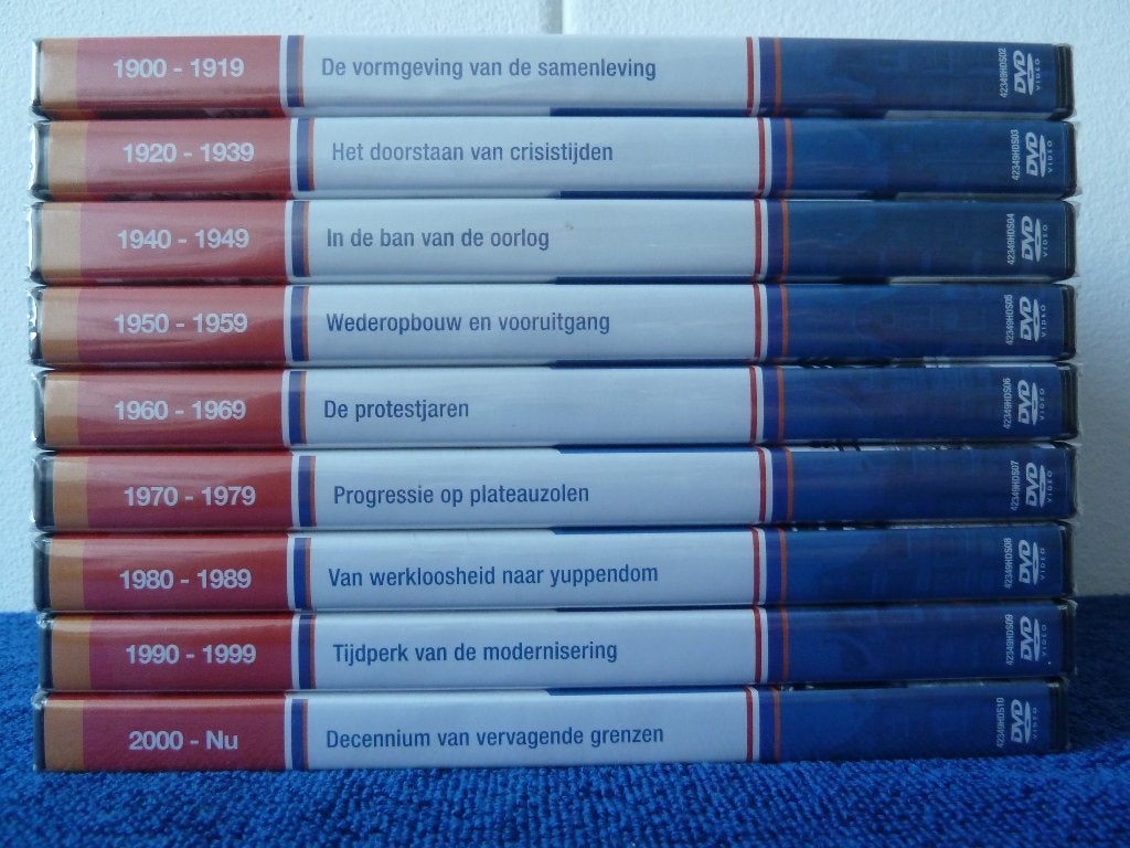 Mijn Nederland 1900 tot 2010 op dvd nog geseald, Cd's en Dvd's, Alle leeftijden, Ophalen of Verzenden, Nieuw in verpakking