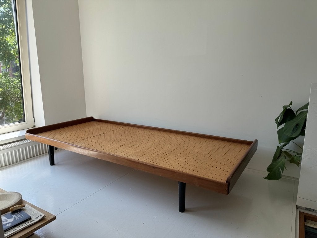 Vintage daybed 60's, Ophalen, Gebruikt, Overige maten, 150 tot 200 cm