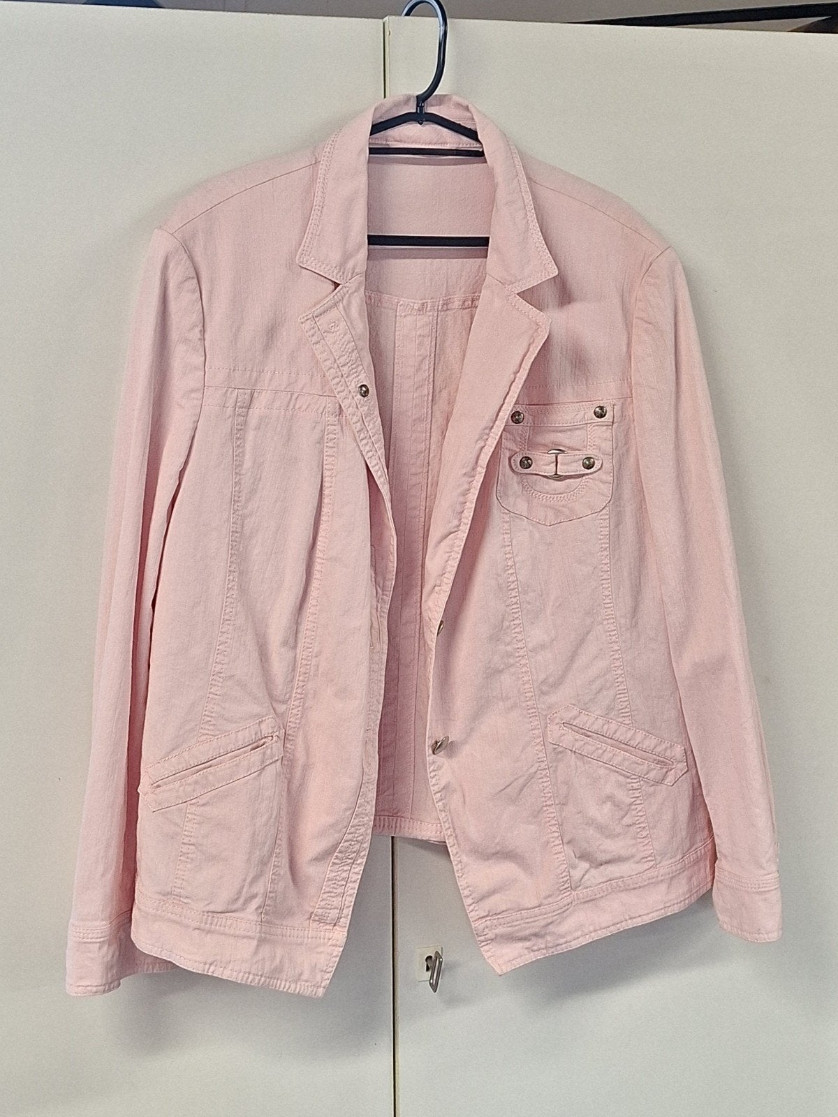 Basler Roze Jasje - Maat 48 (XL), Kleding | Dames, Jassen | Zomer, Ophalen of Verzenden, Zo goed als nieuw, Roze, Maat 46/48 (XL) of groter