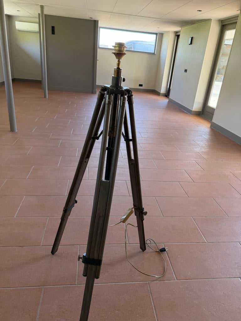 Vintage Statief Lampvoet - Industriële Stijl, Ophalen