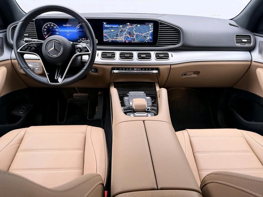 Mercedes-Benz GLE-klasse 350 de 4MATIC AMG Line / Panoramada, Auto's, Gebruikt, 4 cilinders, Blauw, GLE