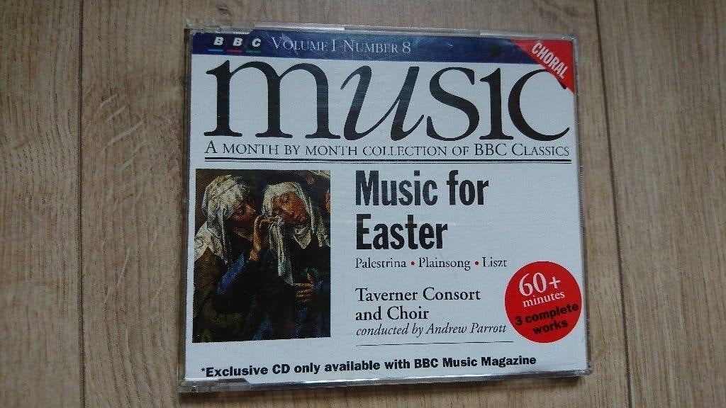 Music For Easter - Taverner Consort, Parrott BBC Als Nieuw, Zo goed als nieuw, Middeleeuwen en Renaissance, Ophalen of Verzenden