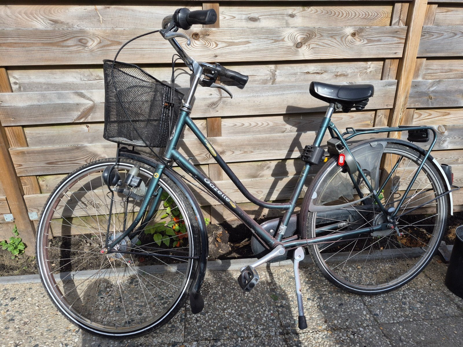 Oerdegelijke Gazelle Impala damesfiets – Maat 57 – Met fiets, Ophalen, 56 cm of meer, Gazelle, Trommelrem