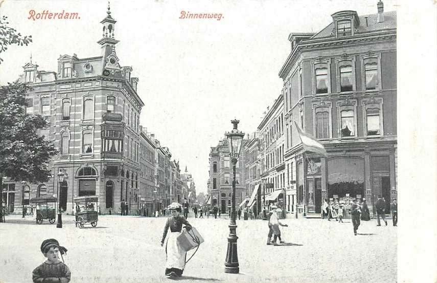 300-281-021 Rotterdam Binnenweg, Verzenden, Voor 1920, Zuid-Holland