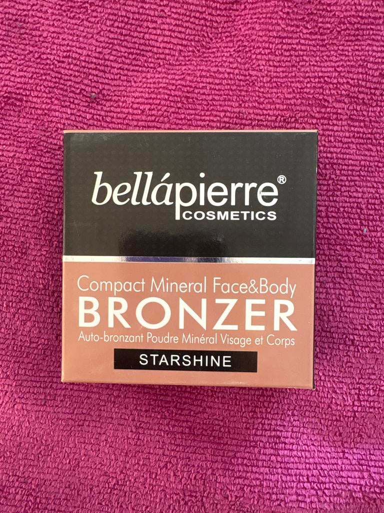 Bellapierre Compact Mineral Bronzer Starshine, Bruin, Gehele gezicht, Nieuw, Ophalen of Verzenden
