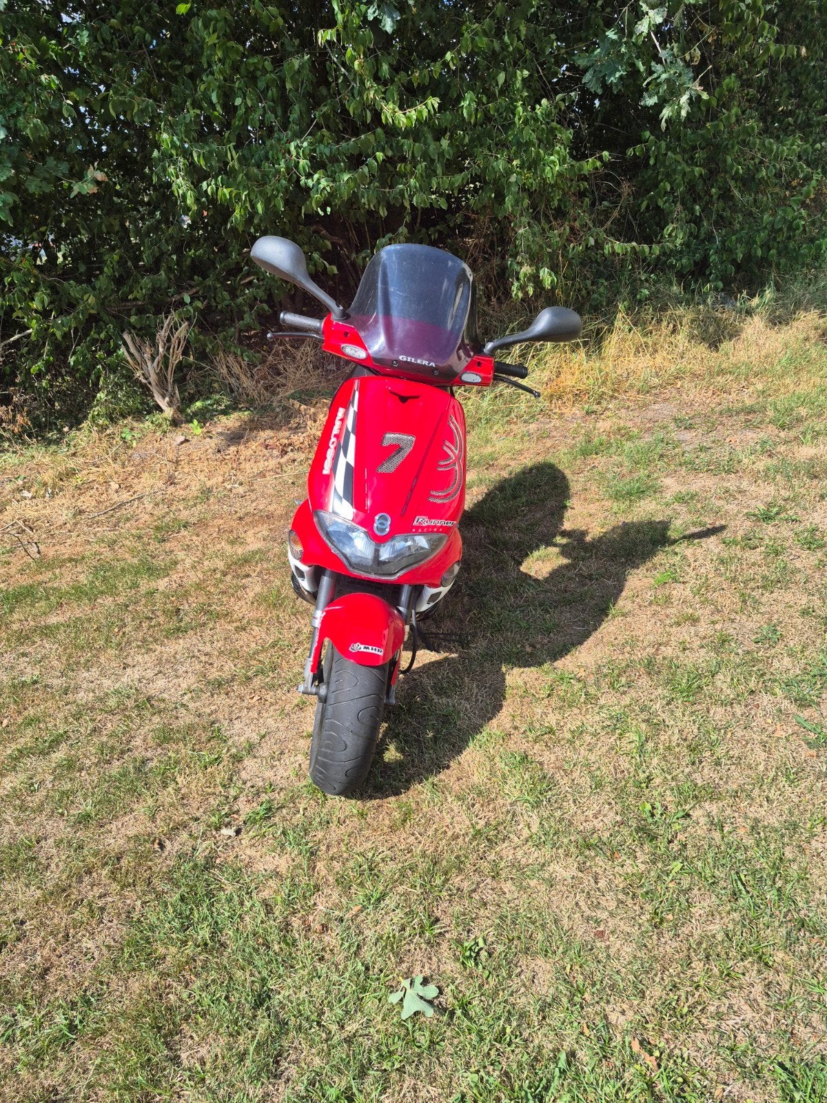 Gilera Runner 50cc Dubbel Disc blauw kenteken, Ophalen of Verzenden, Tweetakt, Gilera