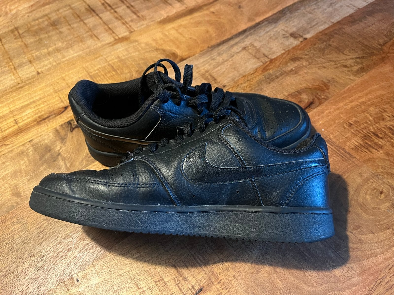 Nike Court Borough Low 2 sneakers - Maat 39, Ophalen of Verzenden, Zo goed als nieuw, Zwart, Sneakers of Gympen