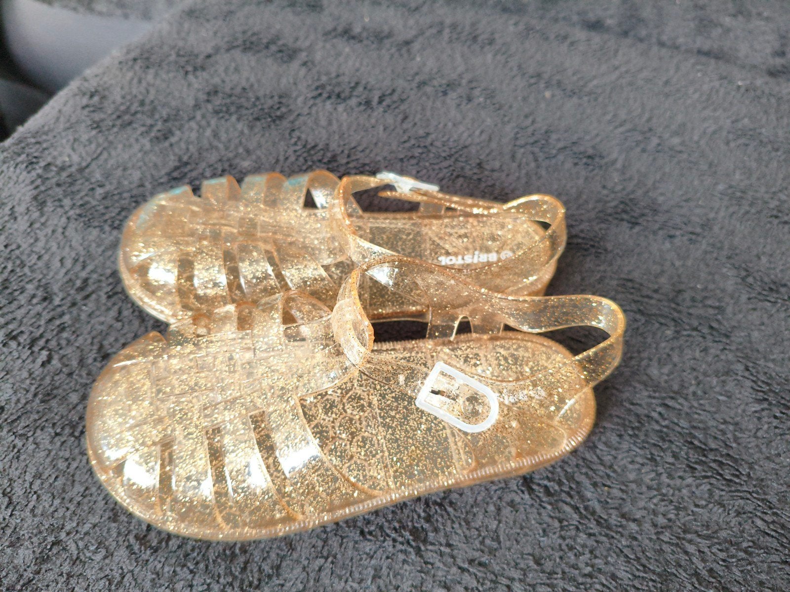 Gouden glitter waterschoenen/zwemschoenen maat 31, Ophalen