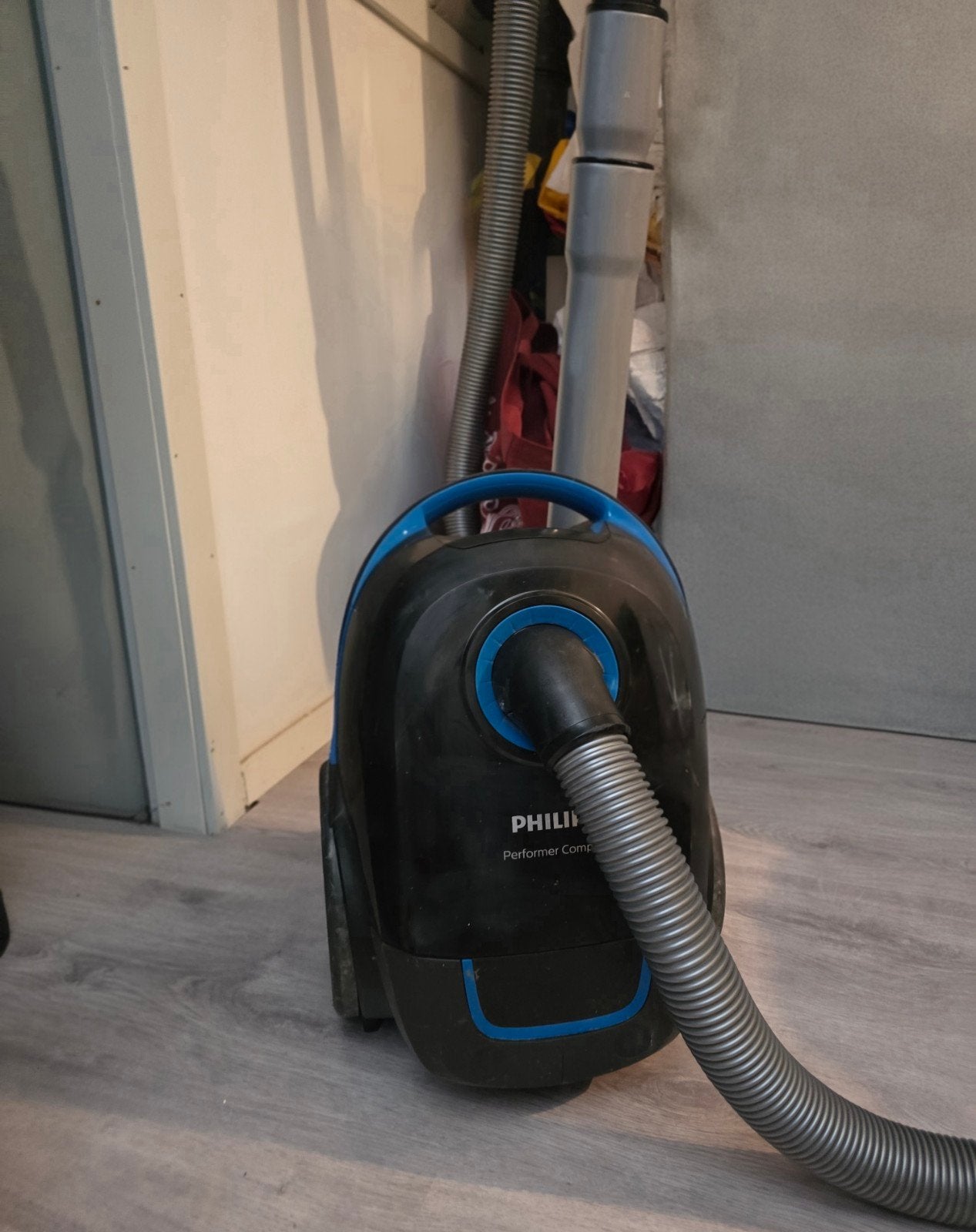 Philips Performer Compact FC8371 stofzuiger, Stofzak, Gebruikt, Philips, Ophalen of Verzenden
