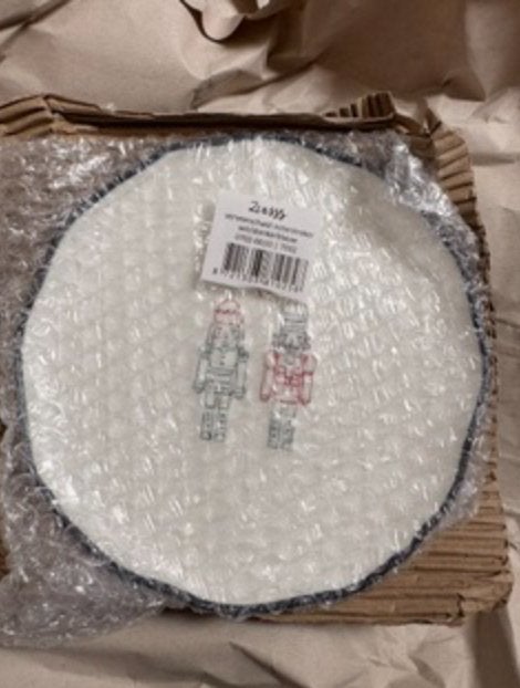 Zusss kerstbordjes 17 cm - Nieuw in verpakking 7 stuks, Huis en Inrichting, Overige merken, Keramiek, Nieuw, Ophalen of Verzenden