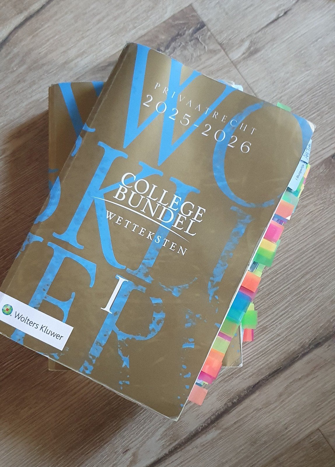 Wolters Kluwer Collegebundel 2025-2026, Gelezen, Ophalen of Verzenden, WO, Wolters Kluwer
