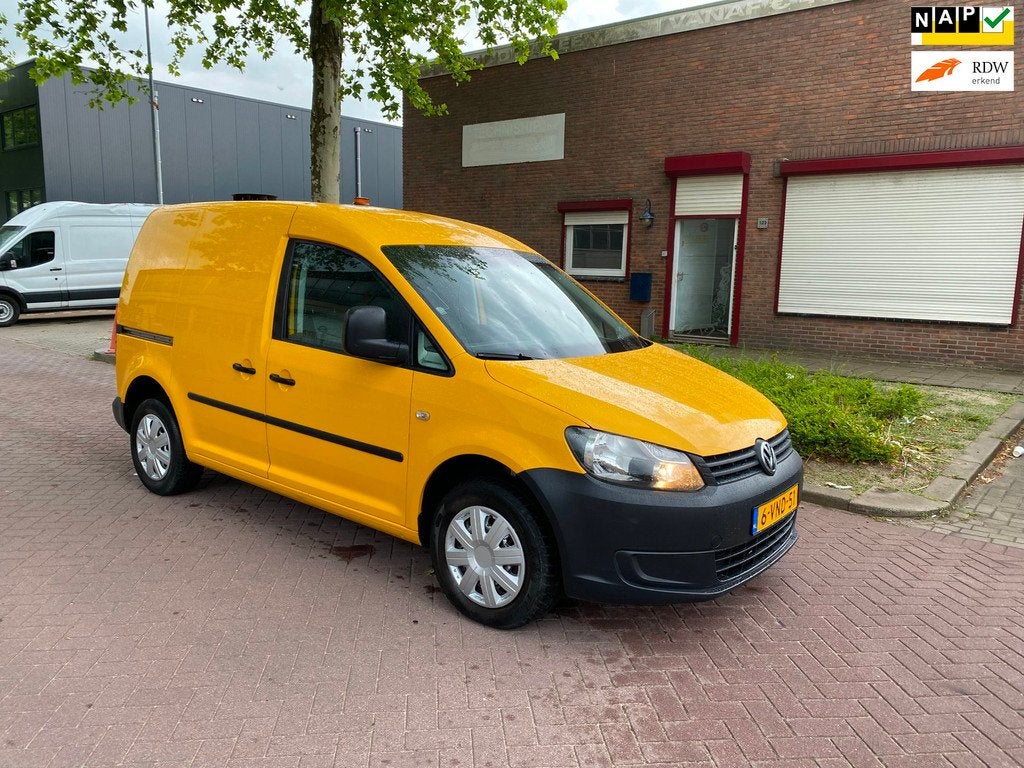 Volkswagen Caddy 1.6 TDI / Airco / 2011 / Euro5 / Airbag / E, Auto's, Voorwielaandrijving, Euro 5, Stof, Gebruikt