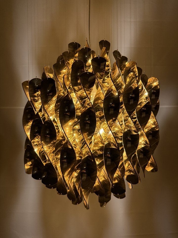 Verner Panton Spiral Lamp, Ophalen of Verzenden, Kunststof, Modern design