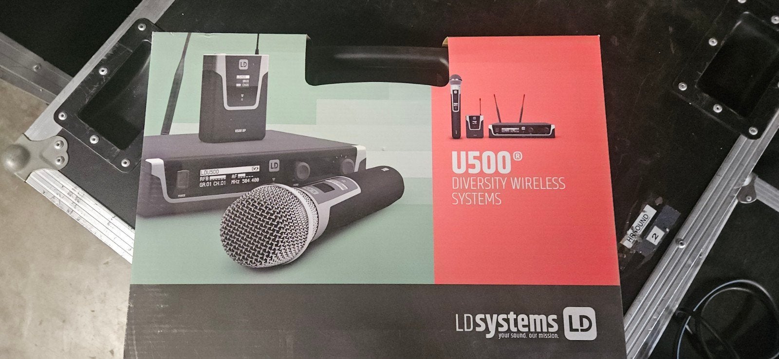 Nieuwe LD Systems U500 Diversity Wireless Microfoon Set, Muziek en Instrumenten, Ophalen of Verzenden, Nieuw, Zangmicrofoon, Draadloos
