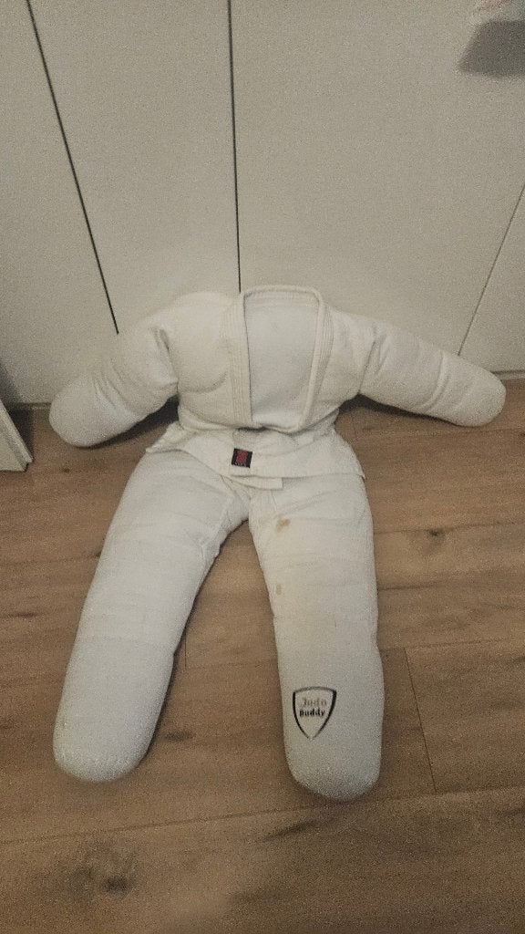 Judo pop, Sport en Fitness, Vechtsporten en Zelfverdediging, Ophalen, Gebruikt, Maat XS of kleiner, Vechtsportmateriaal