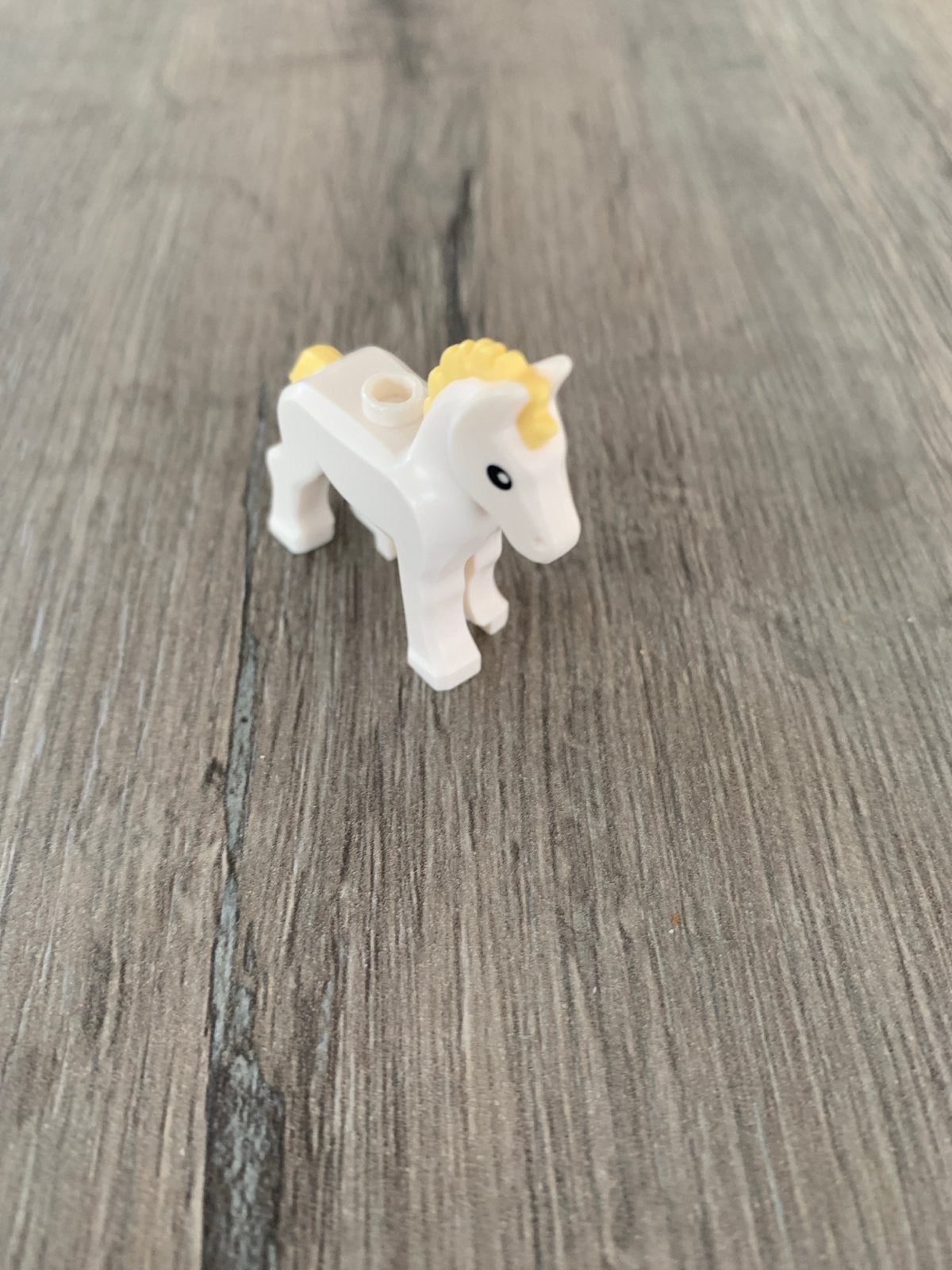 Lego City Paard Wit met Gele Manen en Staart, Ophalen, Zo goed als nieuw, Overige merken