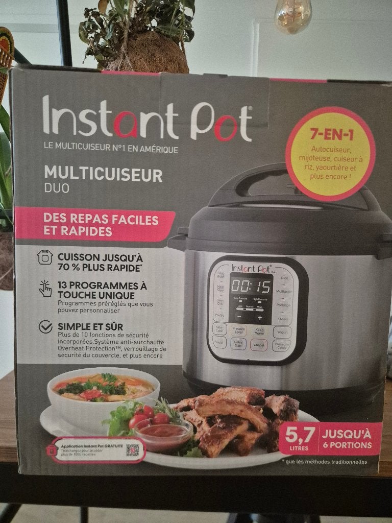 Instant Pot multi cooker, Witgoed en Apparatuur, Ophalen of Verzenden, Zo goed als nieuw