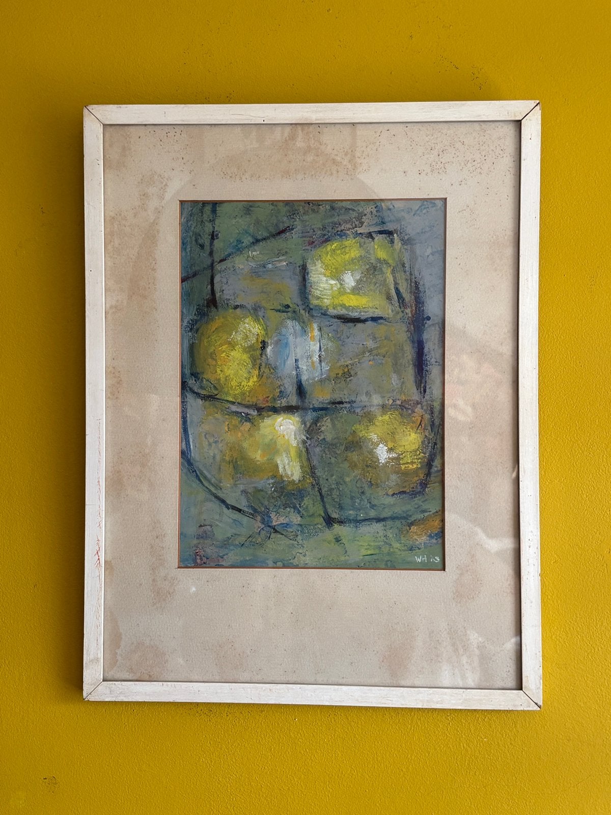 Willem Hussem 1963 modern werkje, Ophalen of Verzenden