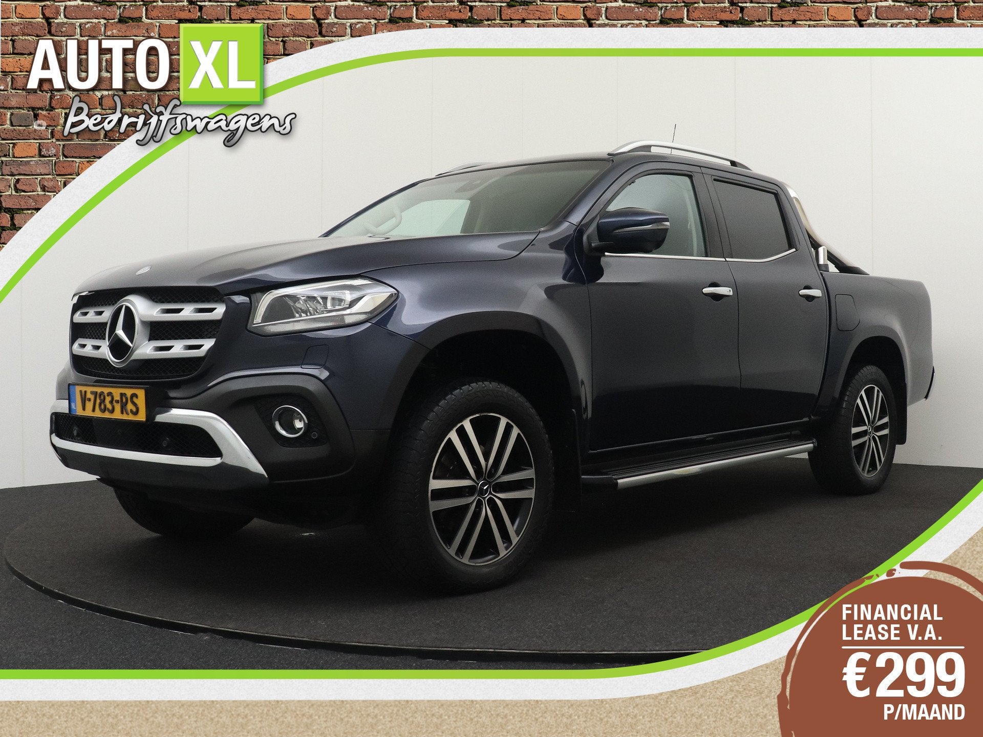 Mercedes-Benz X-Klasse 250d 190 PK Aut. 4-MATIC 3500 KG Trek, Dealer onderhouden, Gebruikt, Blauw, 2325 kg