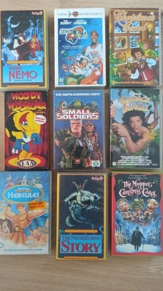 Kinder Video banden, Alle leeftijden, Ophalen of Verzenden, Gebruikt, Kinderprogramma of -film