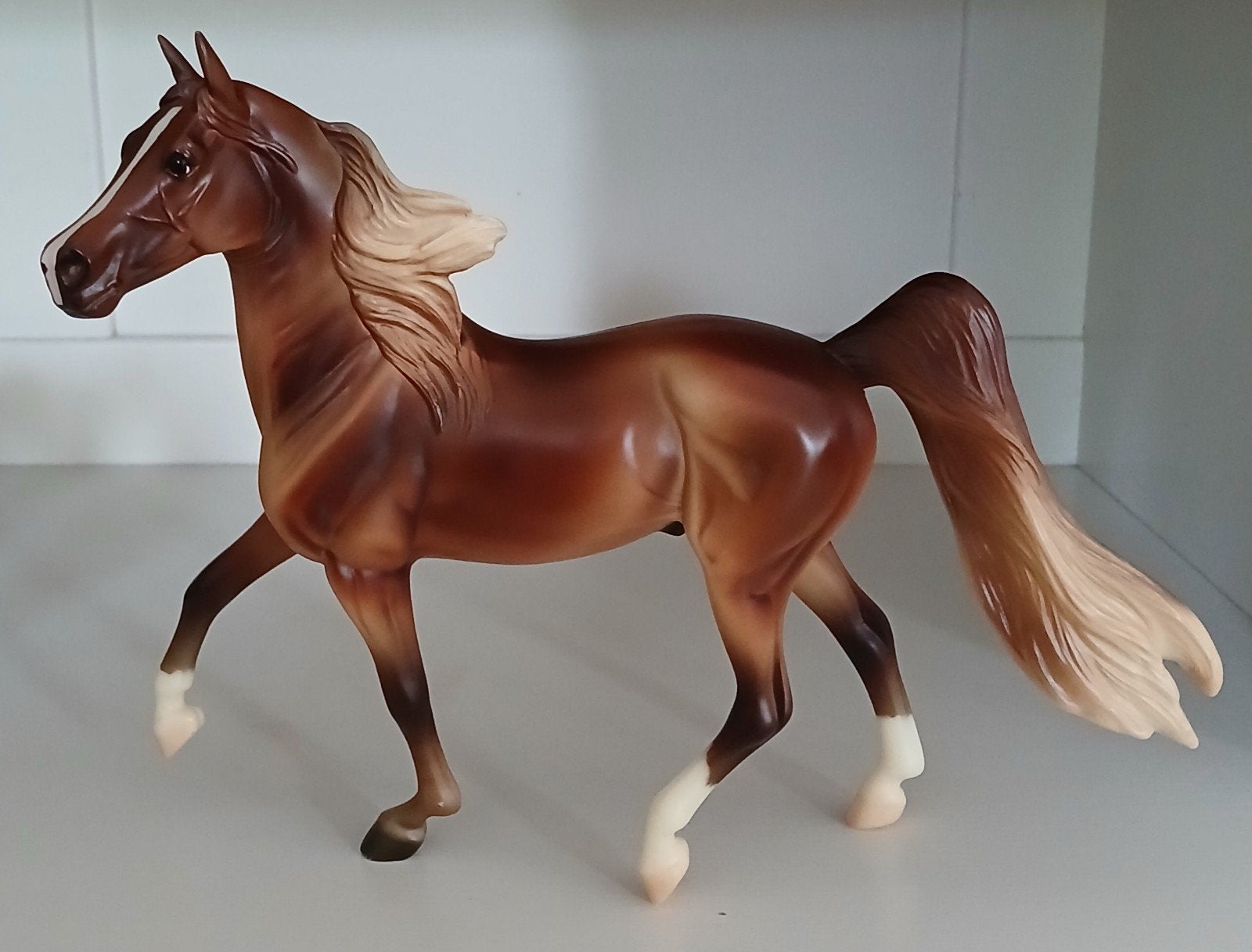 Breyer Classic Mandrake, Ophalen of Verzenden, Gebruikt, Paard, Beeldje of Figuurtje