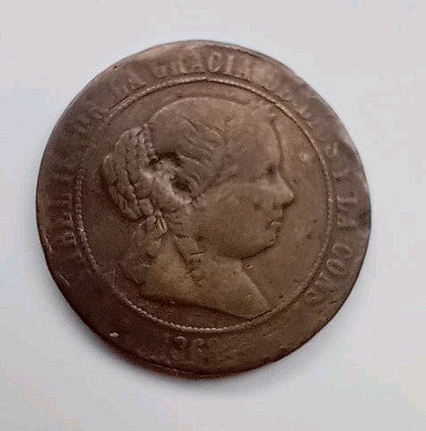 Spaanse koperen munt Isabel II (1867/1868), Verzenden