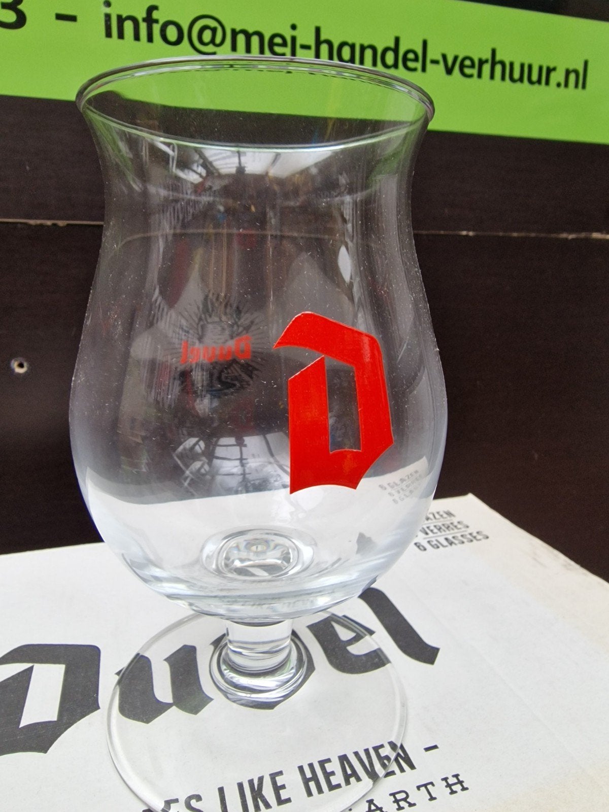 Duvel bierglazen – 33 cl – 6 stuks, Verzamelen, Ophalen, Zo goed als nieuw, Glas of Glazen, Duvel