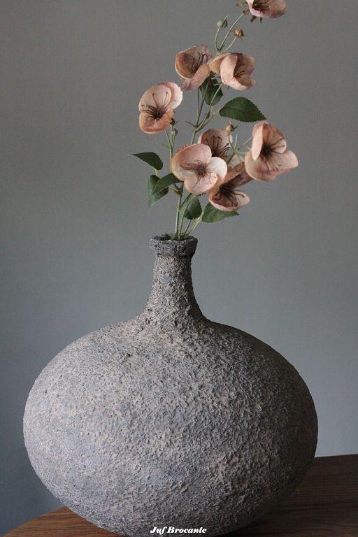 Stoere vaas / kruik met smalle hals, Ophalen, Www.jufbrocante.nl, Www.jufbrocante.nl, Nieuw