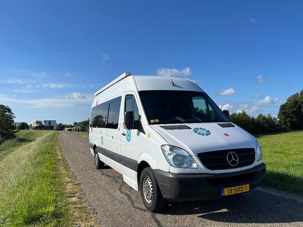 Mercedes-Benz Sprinter Camper 4 persoons, Automaat, Chemisch toilet, Buscamper of Camperbus, Luifel