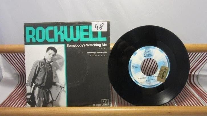 Rockwell, Somebody's Watching Me (single 7"), Ophalen of Verzenden