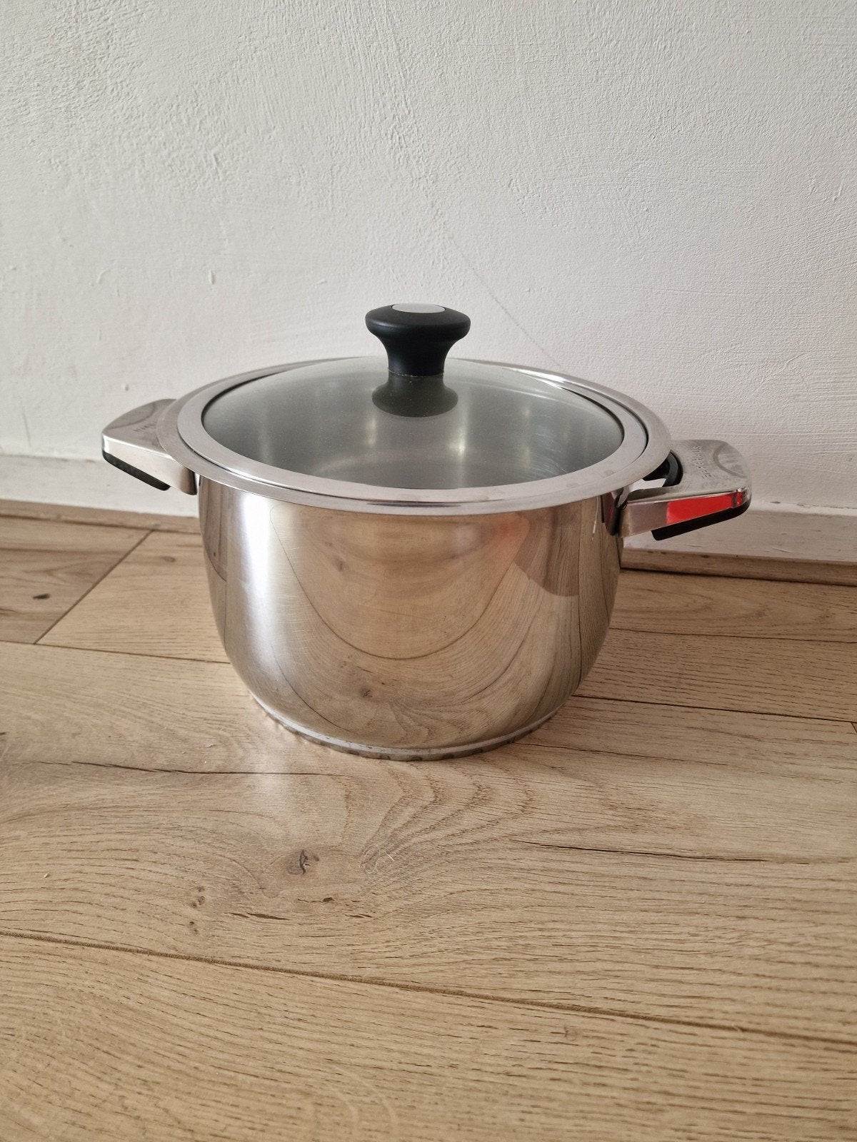 Berghaus Kookpan met Deksel - RVS, Inductie Geschikt, Ophalen