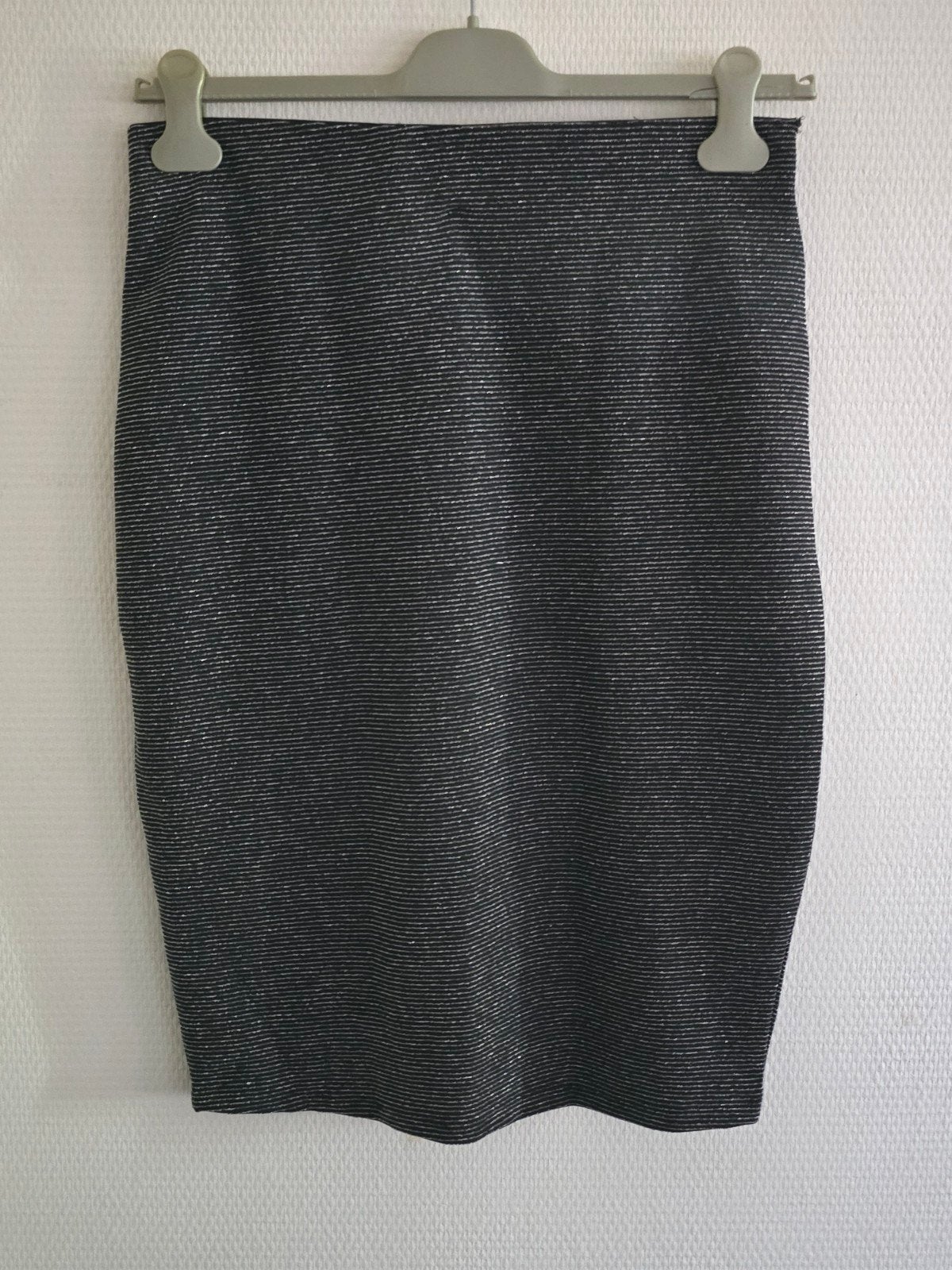 Jazlyn dames Zwarte Glitter Rok - Maat L, Jazlyn, Zwart, Maat 42/44 (L), Ophalen of Verzenden