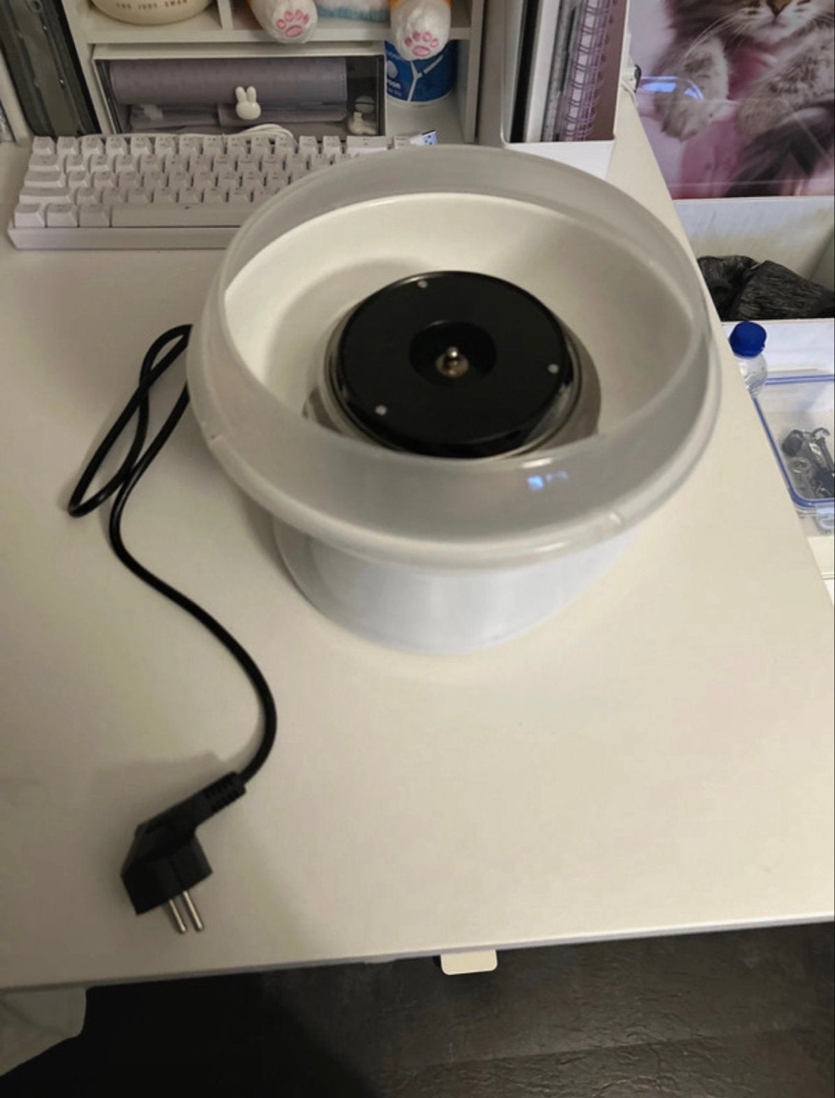 Suikerspinmachine - Zo goed als nieuw, Overige typen, Ophalen of Verzenden, Zo goed als nieuw, Wit