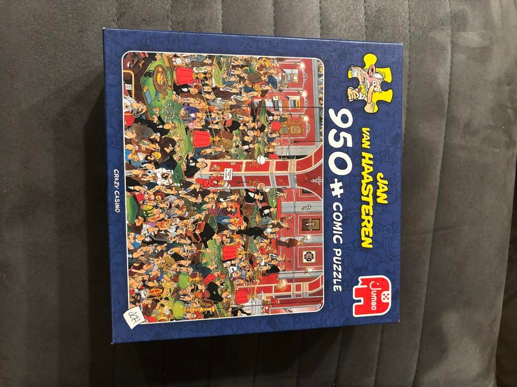 Jan van Haasteren Crazy Casino Puzzel 950 stukjes, Ophalen, 500 t/m 1500 stukjes, Gebruikt, Legpuzzel