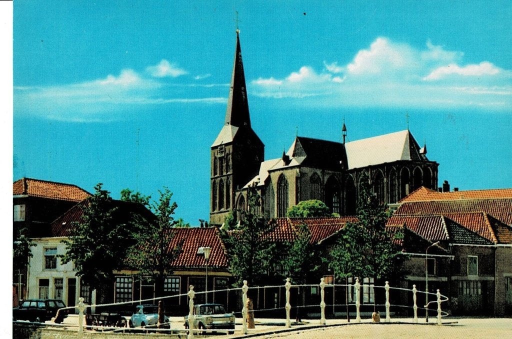 Kampen, gezicht op de Bovenkerk, Ophalen of Verzenden, Ongelopen, Overijssel