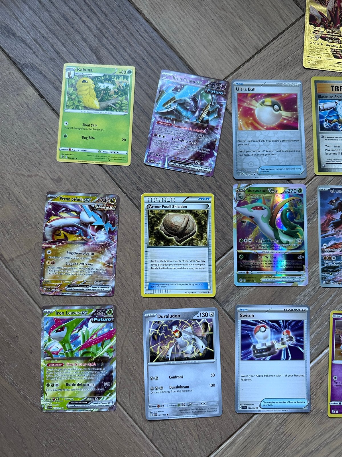 Pokémon Kaarten Collectie - Diverse Zeldzame Kaarten, Ophalen of Verzenden, Zo goed als nieuw, Meerdere kaarten, Foil
