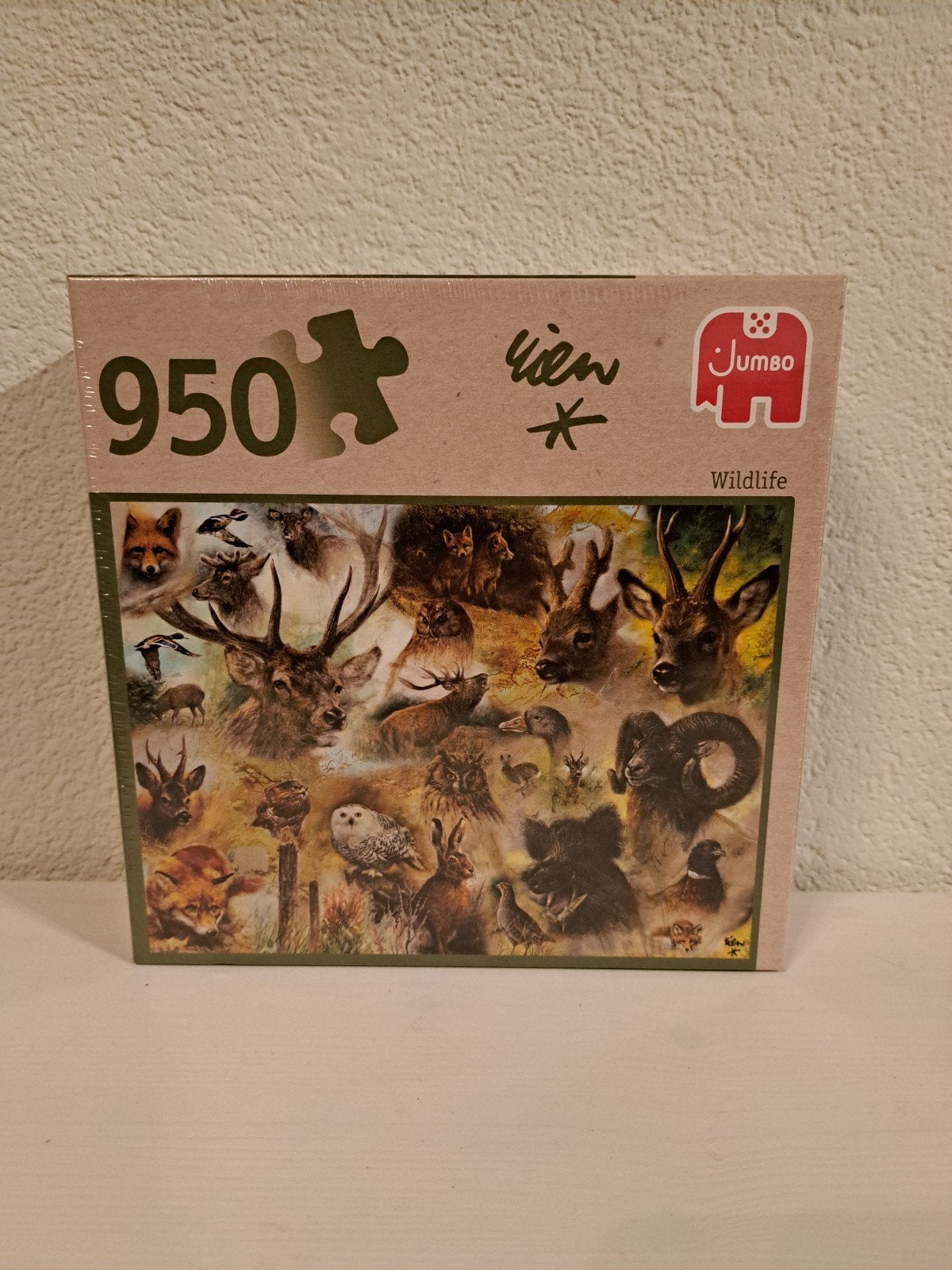 Nieuwe Jumbo Legpuzzel Wildlife - 950 stukjes, Ophalen of Verzenden, 500 t/m 1500 stukjes, Nieuw, Legpuzzel