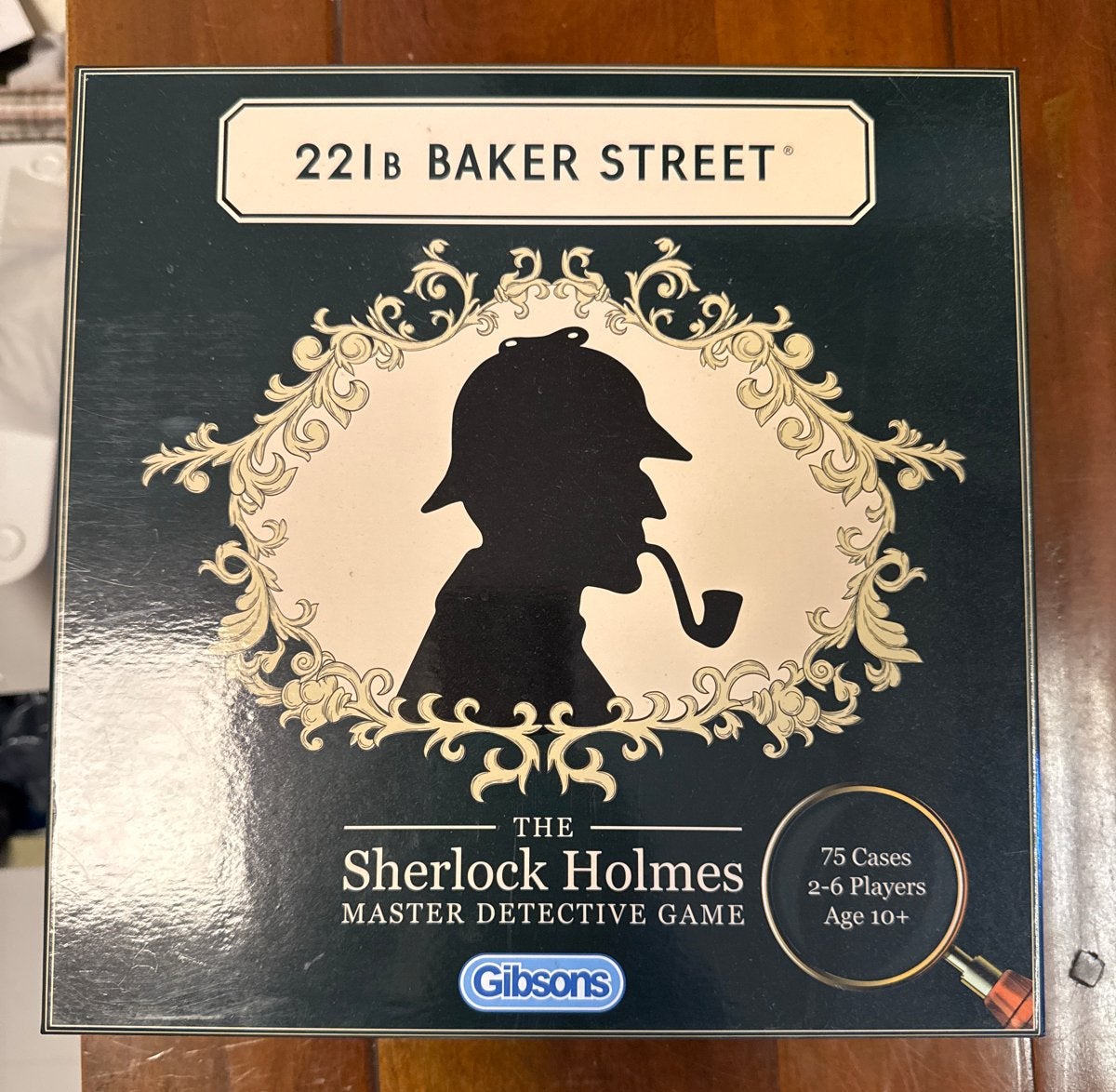 221B Baker Street: The Sherlock Holmes Master Detective Game, Drie of vier spelers, Ophalen of Verzenden, Zo goed als nieuw