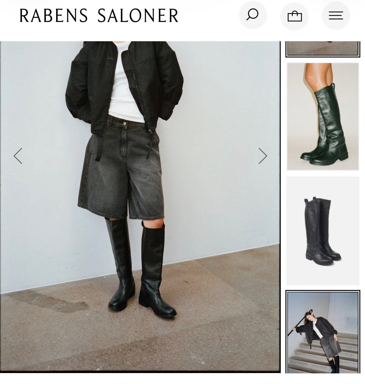 Rabens Saloner prachtige leren laarzen 39 NIEUW in doos, Hoge laarzen, Zwart, Nieuw, Ophalen of Verzenden