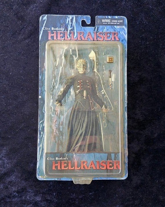 Hellraiser Pinhead Figuur - Neca Cult Classic Hall of Fame, Ophalen of Verzenden, Nieuw, Actiefiguur of Pop