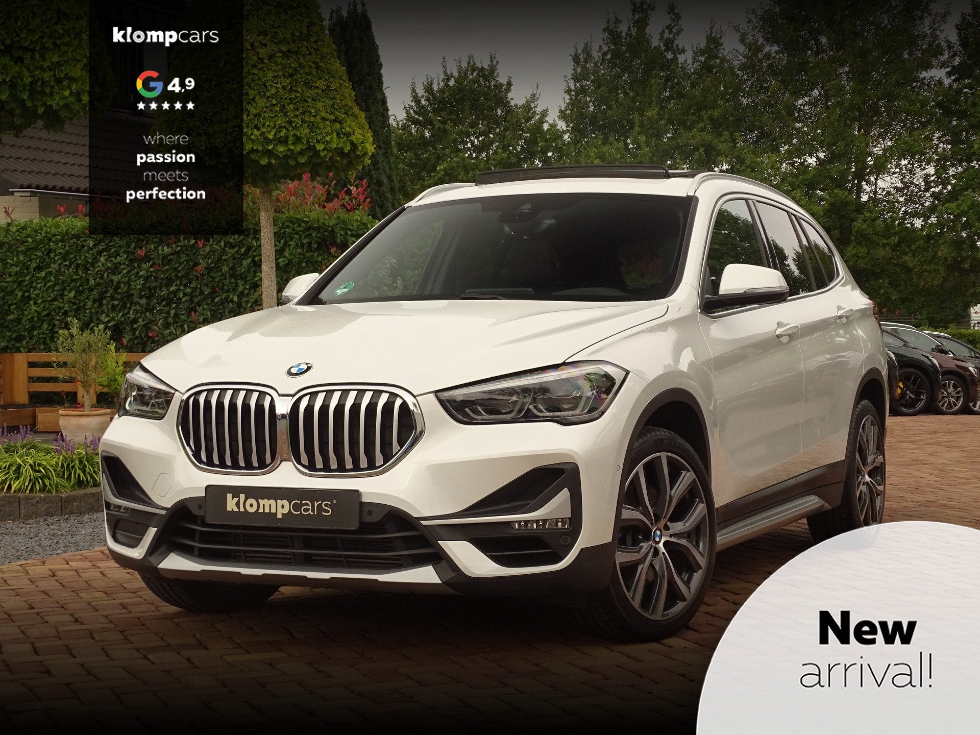 BMW X1 xDrive25i | BOMVOL! | Uniek | Carplay|Trekhk|PearlWei, Auto's, 232 pk, Gebruikt, 4 cilinders, Wit