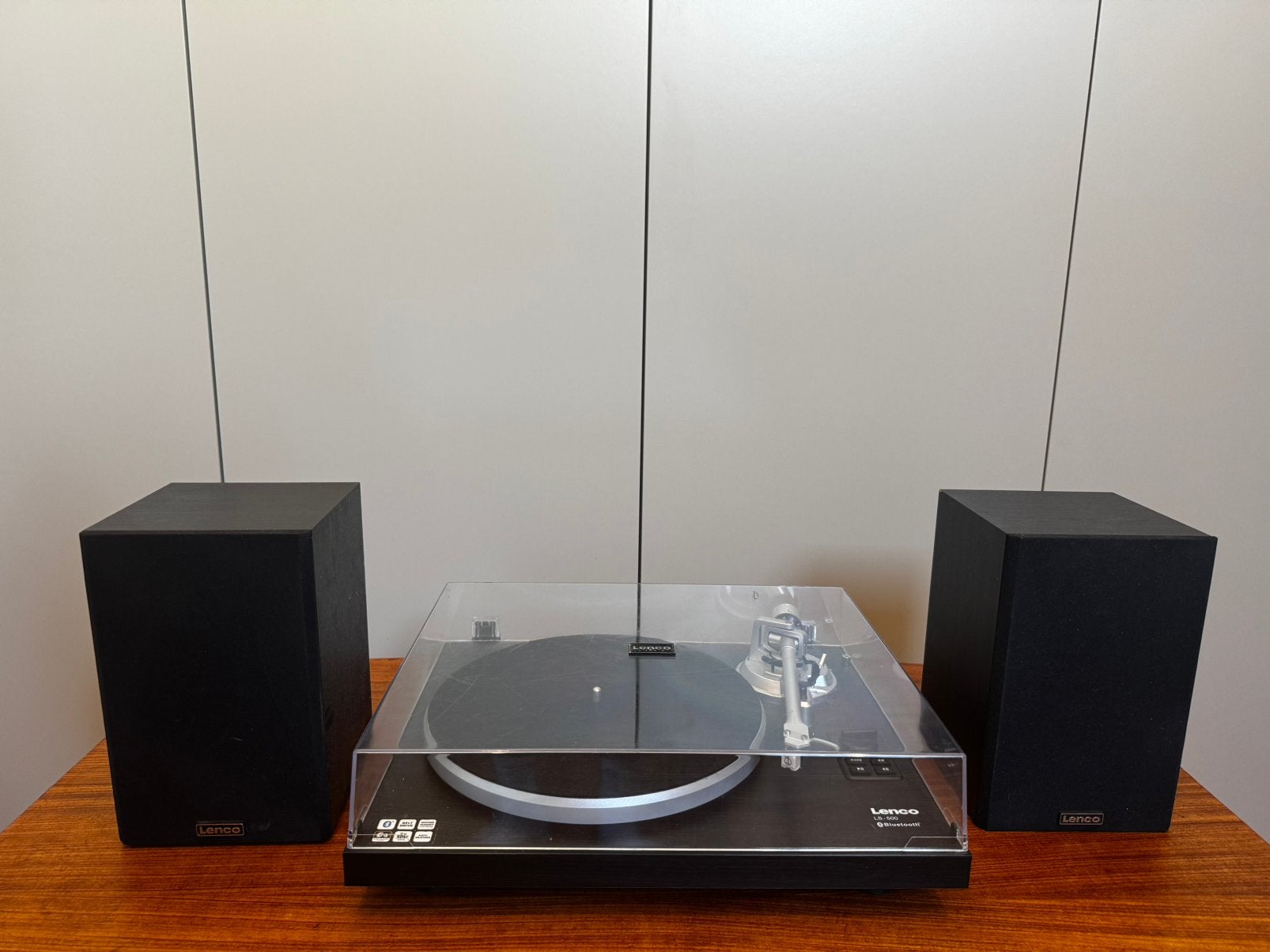 Lenco ls-500 | platenspeler  | Bluetooth | incl. speakers, Ophalen, Zo goed als nieuw, Overige merken