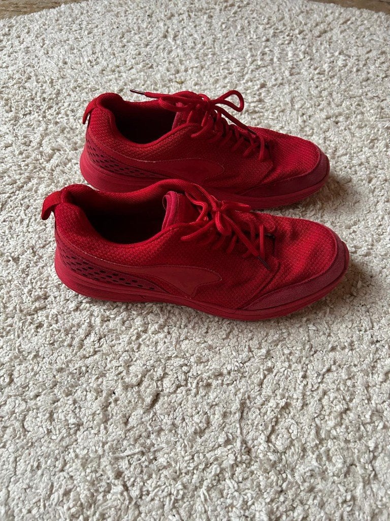 KangaROOS rode sneakers gympen 41 42, Ophalen of Verzenden, Sneakers of Gympen, Gedragen, Overige kleuren