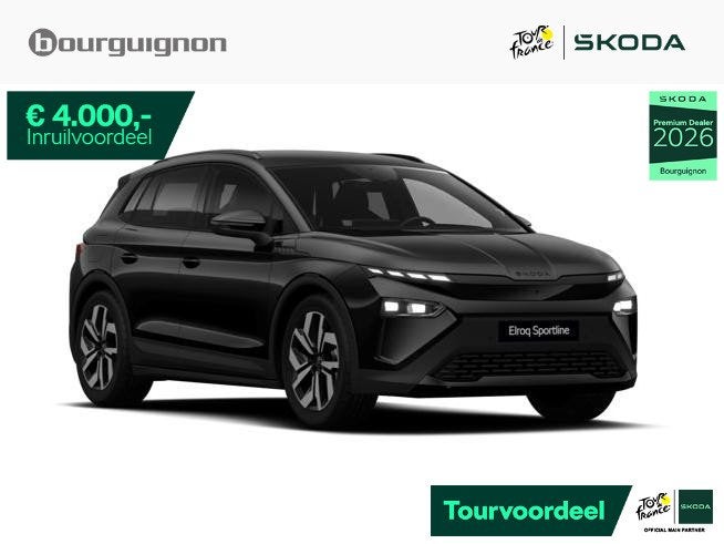Skoda Elroq Sportline 85 | 286PK | Trekhaak | Canton audio |