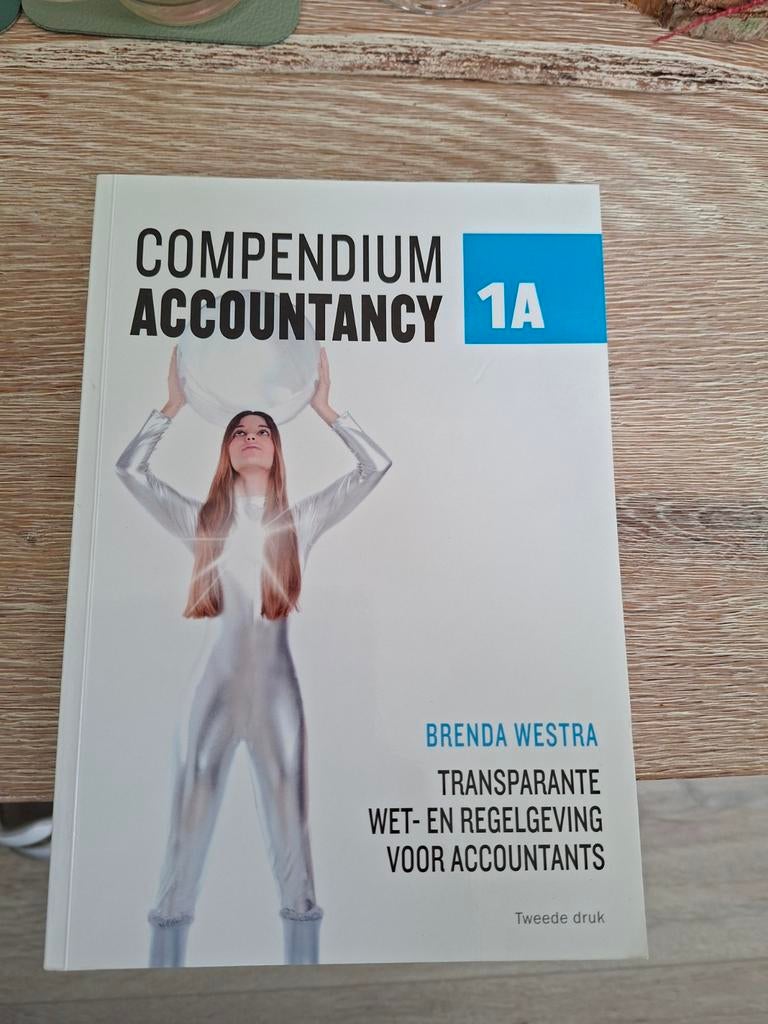 Compendium Accountancy 1A - Brenda Westra (Tweede druk), Brenda Westra, Zo goed als nieuw, Gamma, HBO